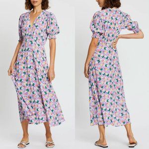 Faithfull the Brand Floral Dress - Large